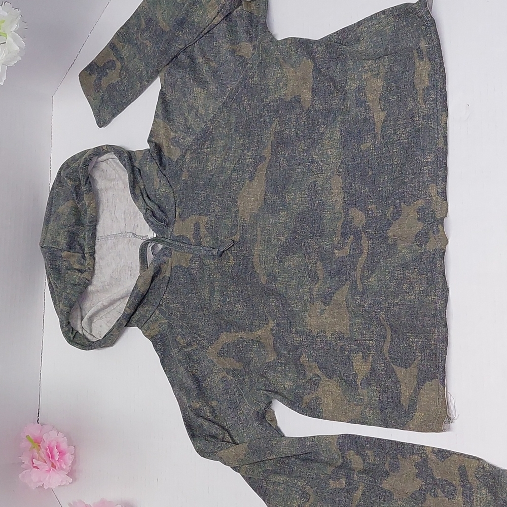 PINC large crop hoodie